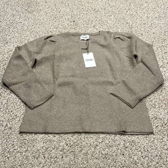 NWT Stitches and Stripes Taylor Pullover Sweater Oat Heather Tan Sz XL - Picture 1 of 8
